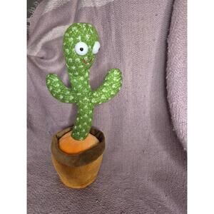 Dancing Cactus plush toy works